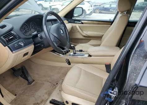 2013 BMW X3 xDrive28I из США, поврежденный, VIN 5UXWX9C52D0A24972